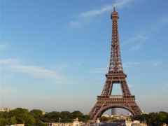 <b>法国巴黎埃菲尔铁塔旅游景点</b>