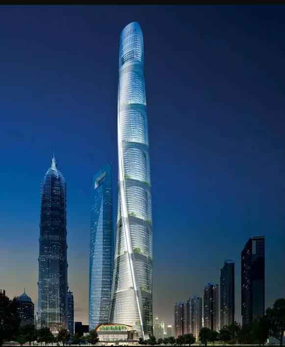 2017-2018年中国十大最高建筑排行榜第一名:上海中心