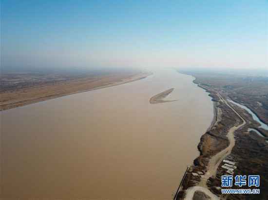 （环境）（5）鸟瞰黄河口湿地风光