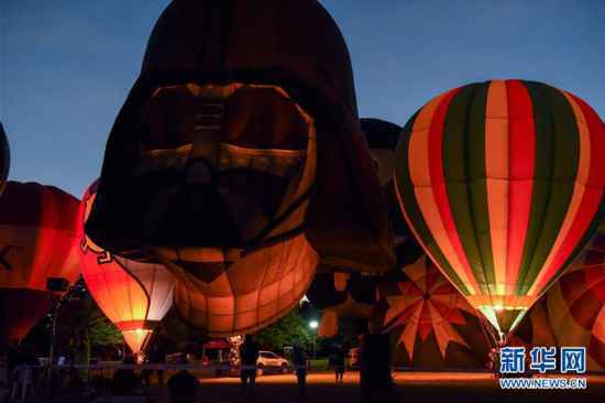 （国际）（2）新西兰：怀卡托热气球交响发光秀