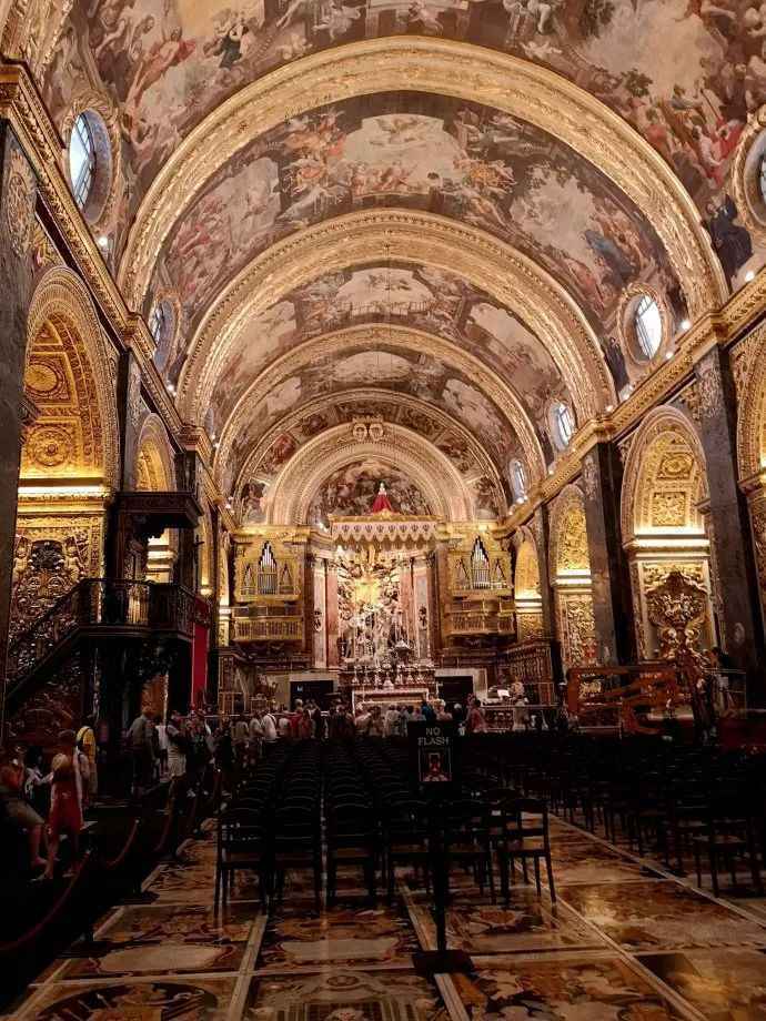 极尽奢华圣约翰大教堂,马耳他自助游攻略