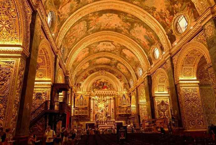 极尽奢华圣约翰大教堂,马耳他自助游攻略