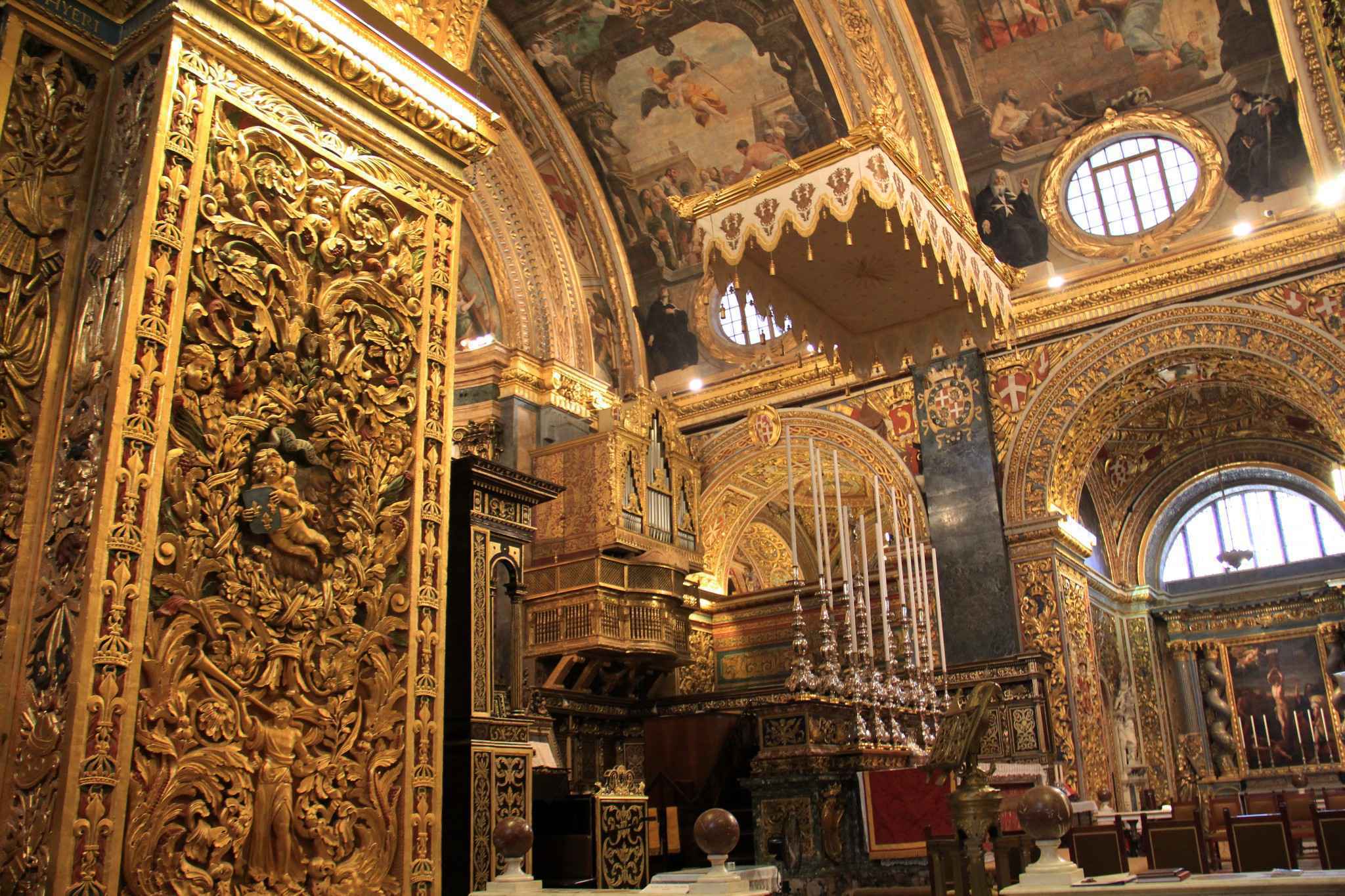 最奢华的教堂：圣约翰大教堂（马耳他）·欧洲