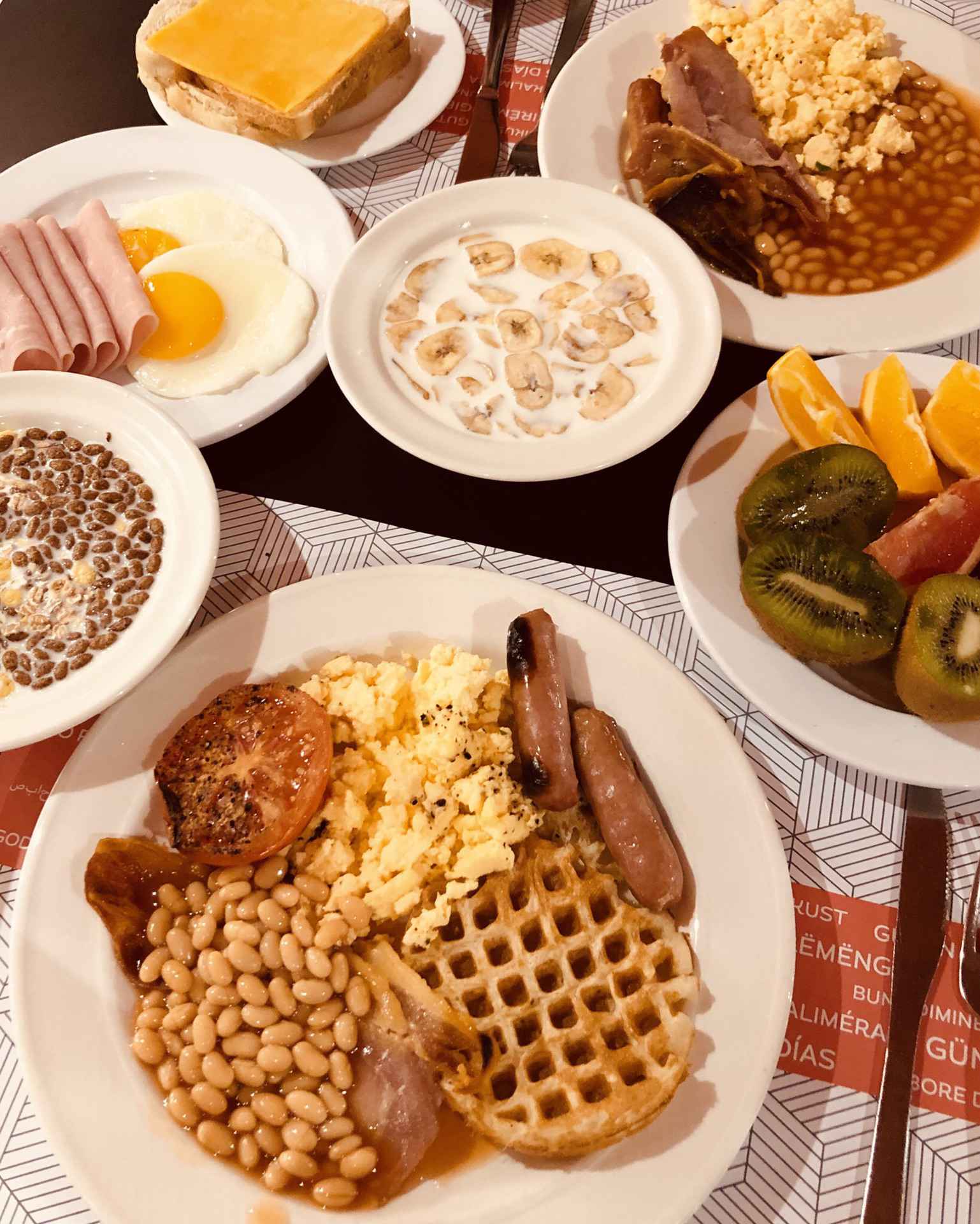 一个上帝将色彩盘打翻在这里的地方（冬季欧洲