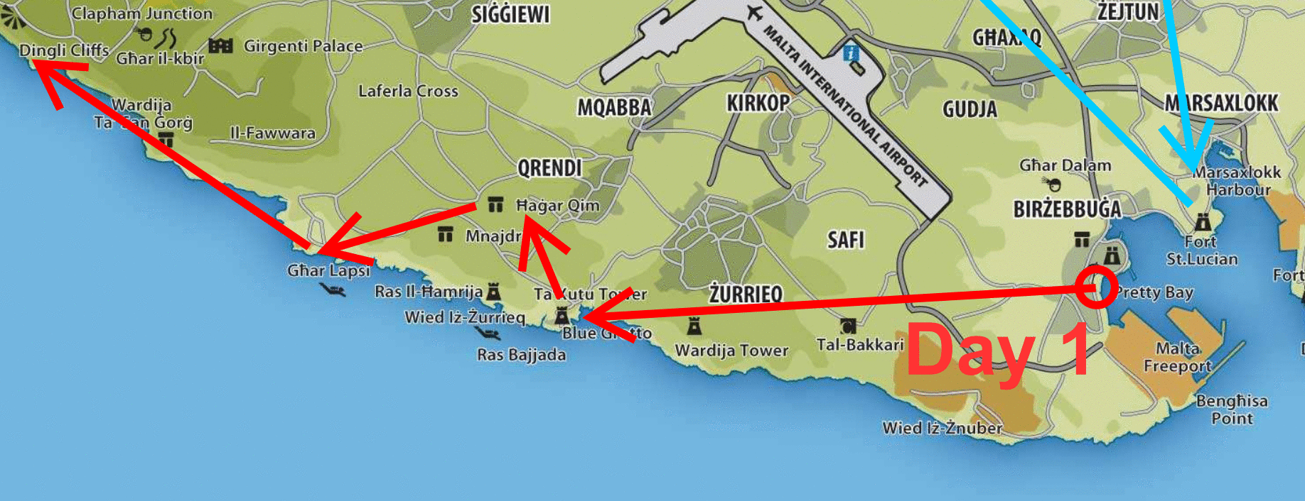 马耳他六日自驾游~,马耳他旅游攻略