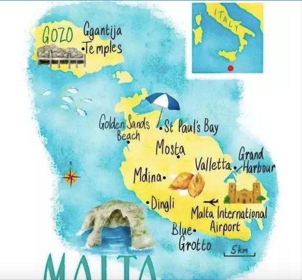 马耳他 Malta,马耳他自助游攻略