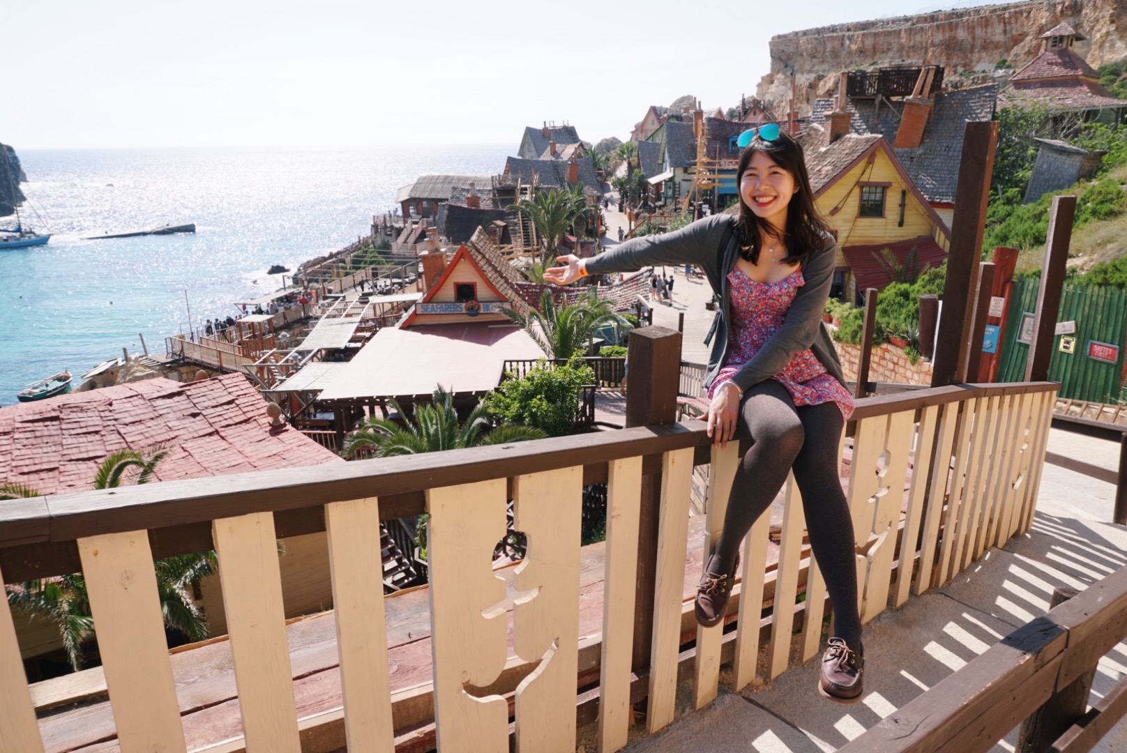 Ciao❀鸡血少女耍遍马耳他两岛（蓝窗，大力水手