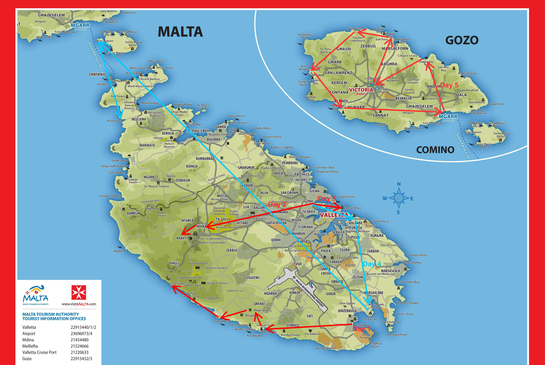 马耳他六日自驾游~,马耳他自助游攻略