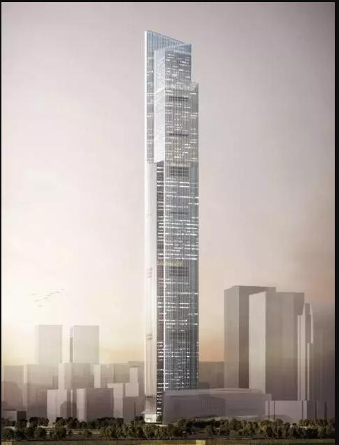 2017-2018年中国十大最高建筑排行榜第四名：广州周大福金融中心