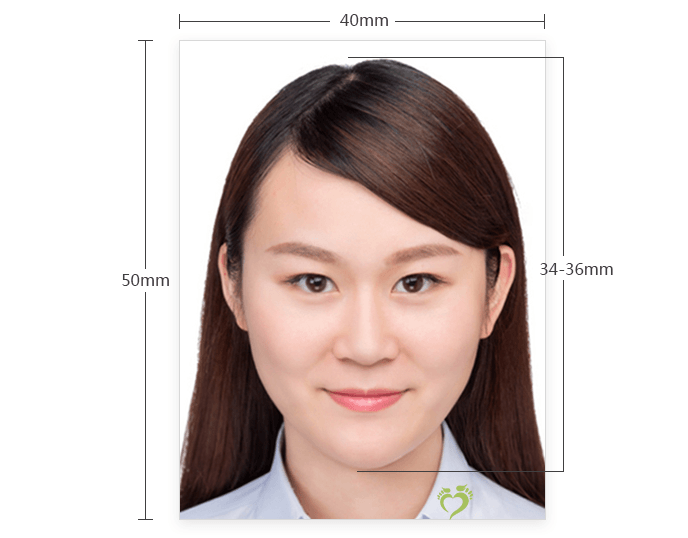 冰岛签证2寸照片样本