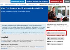 如何使用VEVO查询澳大利亚签证状态